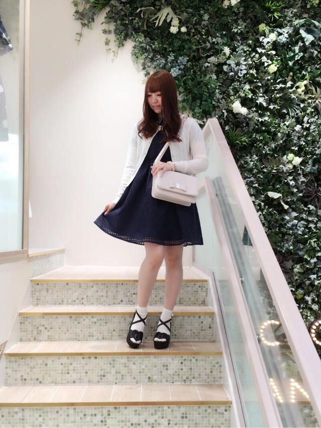 心斎橋路面店♡ちょっぴり大人コーデ◡̈*♡.°⑅