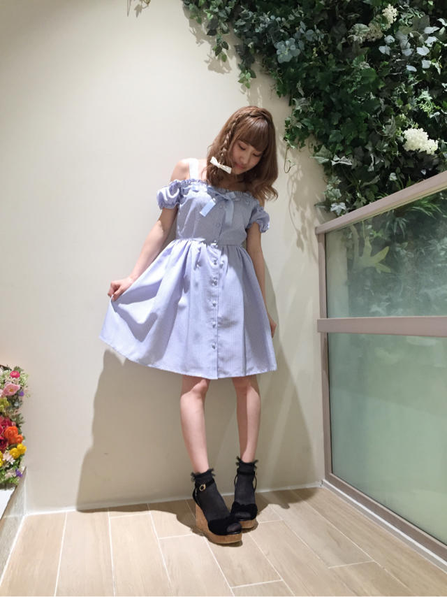 １枚でサラっと♡girly one piece！