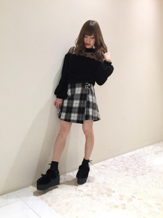 ちょっぴりsexy♡all black！コーデ