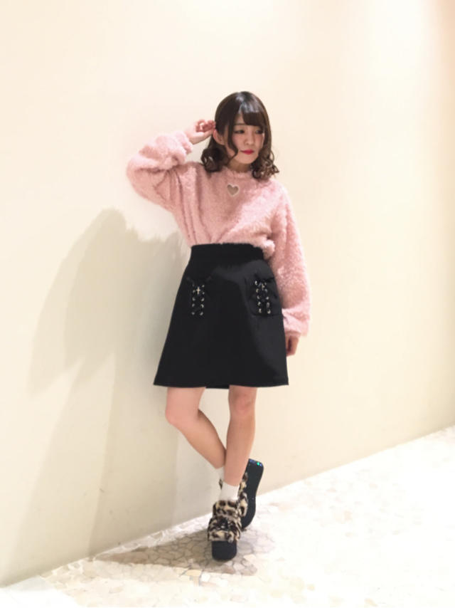 ハートくりぬきがPointコーデ* ੈ✩‧₊˚