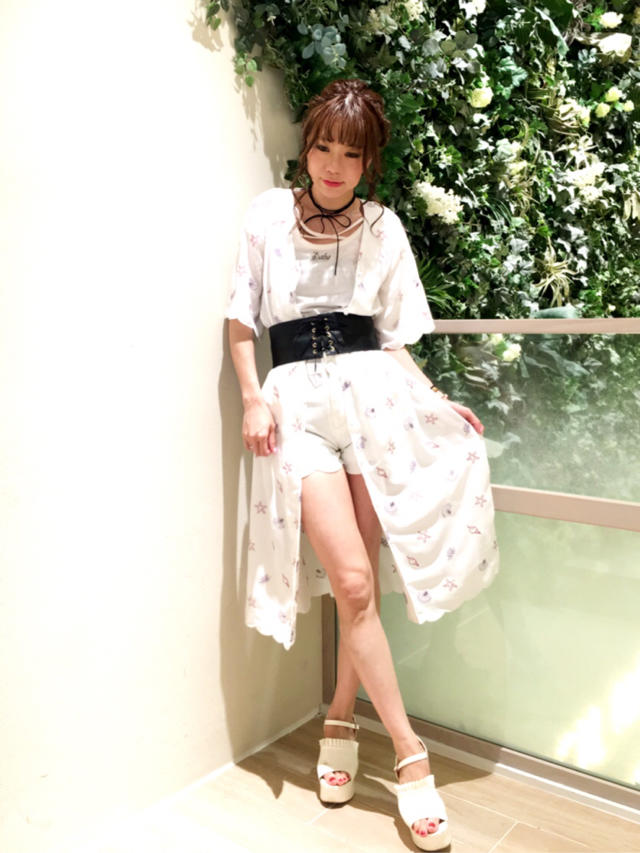 ウエストマーク♡流行りのコーデにチャレンジ♡