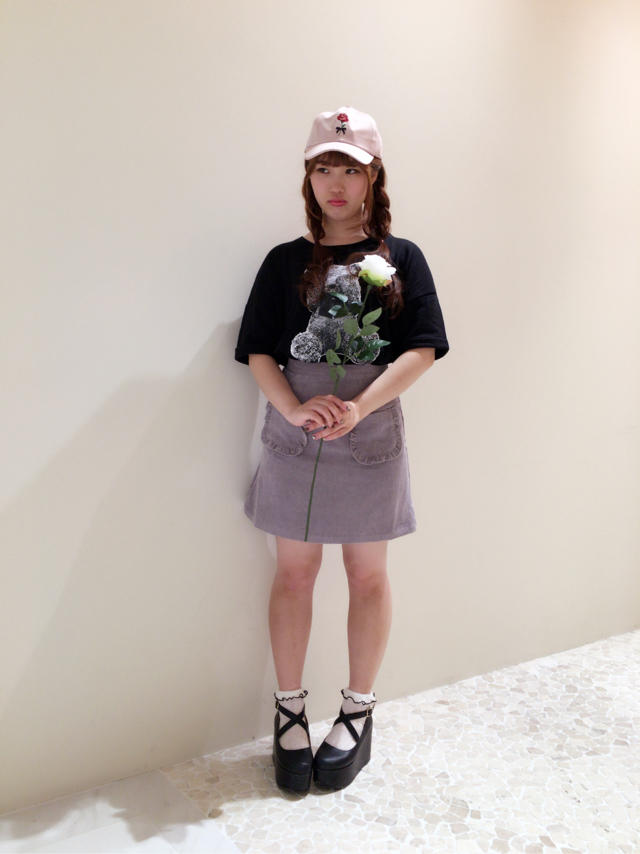 くまさんプリントがとってもcute♡なcasual girly code…♪