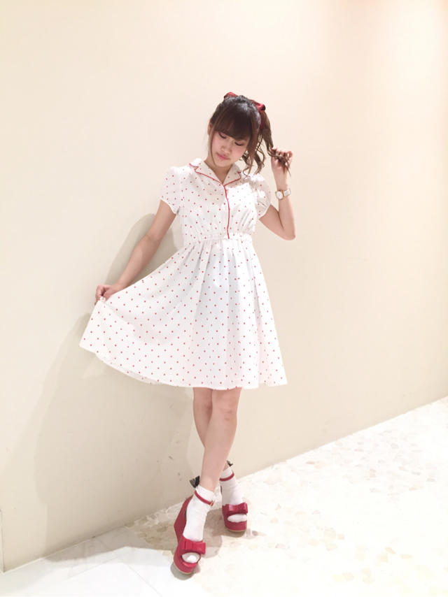 人気のハートドット柄♡