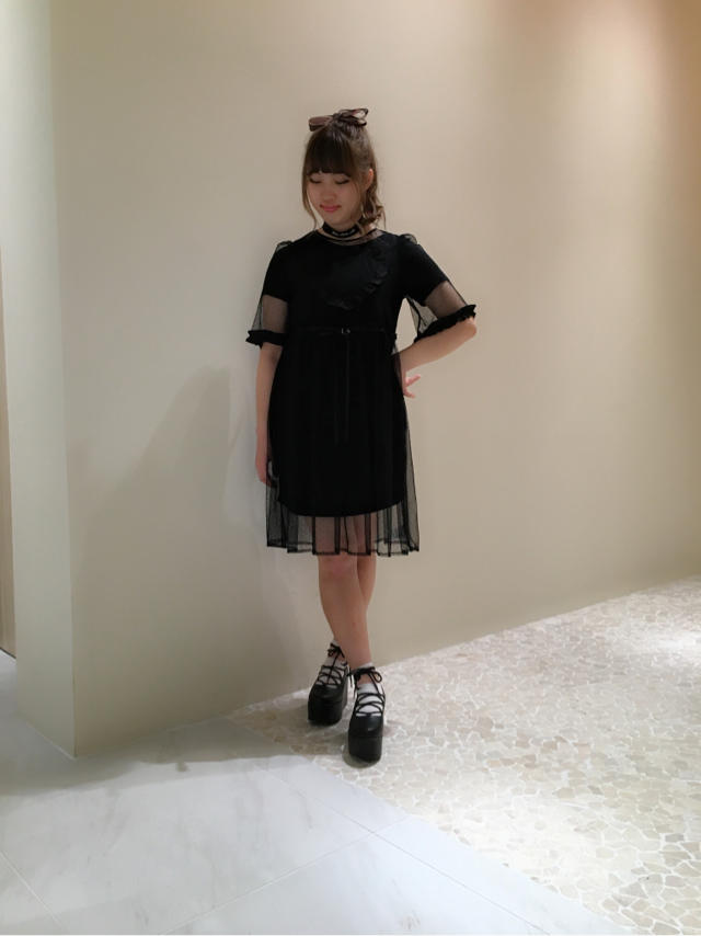 透け感が可愛いblack code…♪
