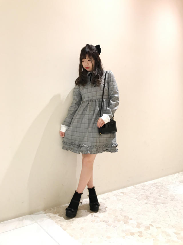 透け感が可愛い！ガーリーワンピ♡♡