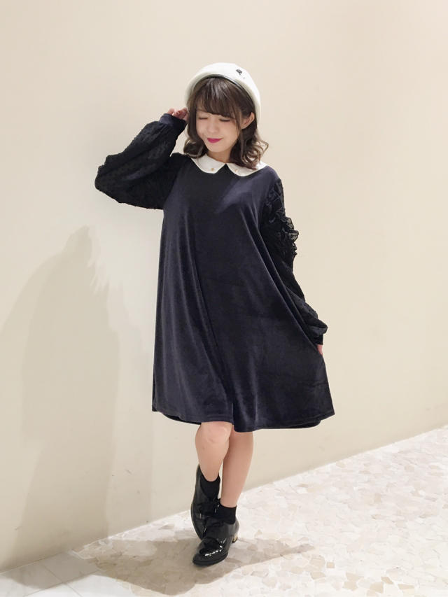 1枚で可愛いワンピースコーデ* ੈ✩‧₊˚