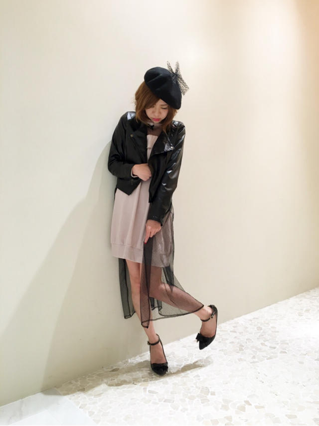 Black×Pinkコーディネート♡関西コレクションステージ衣装チェック♡