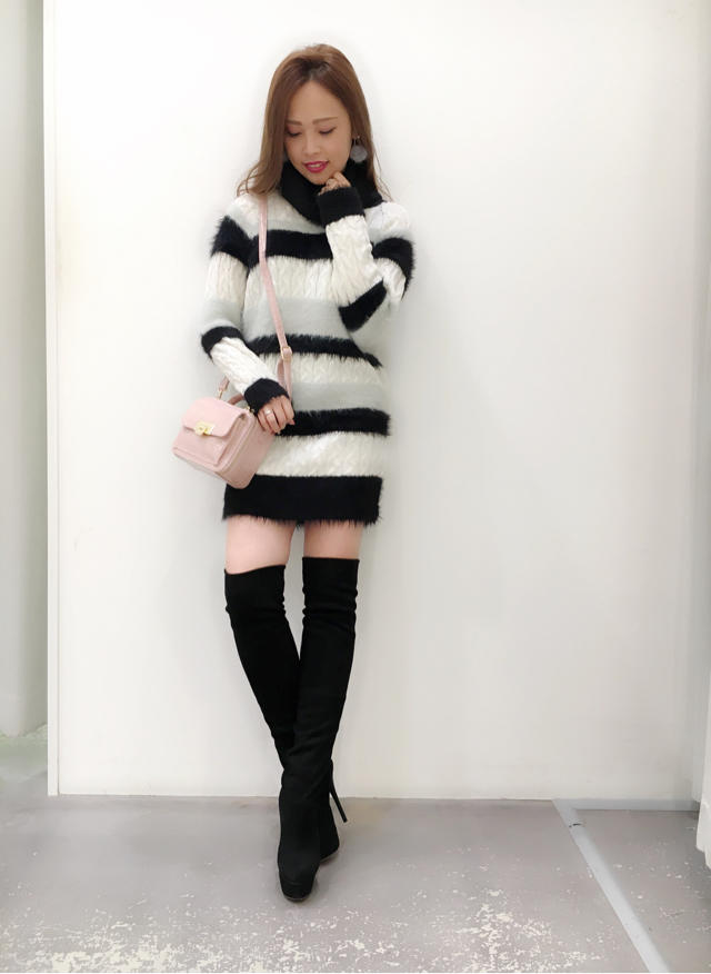 ふわふわ柔らかい♡ニットワンピースのご紹介❥❥ちーちゃん