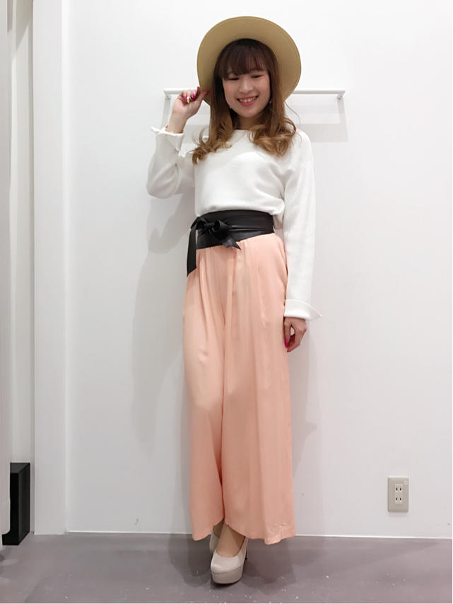 春カラーアイテム♡サッシュベルトでトレンドcode♡まみたす