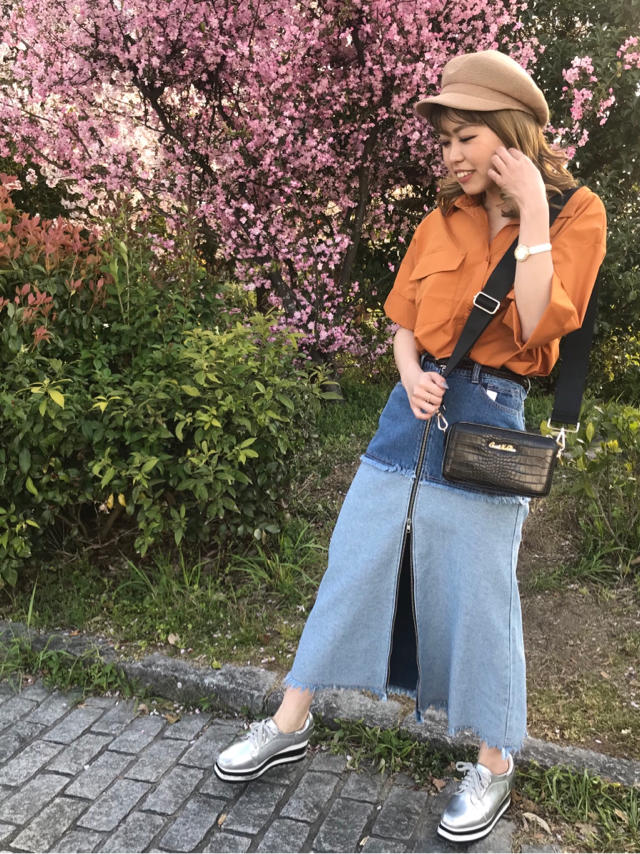 新作カジュアルコーデ❤️❤️バックスタイルは女性らしく…❤️❤️りさの最近のヘアカラーご紹介✨✨
