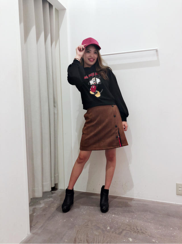 【mickeycollaboration✨】③ 大人気パーカーコーデ❤️