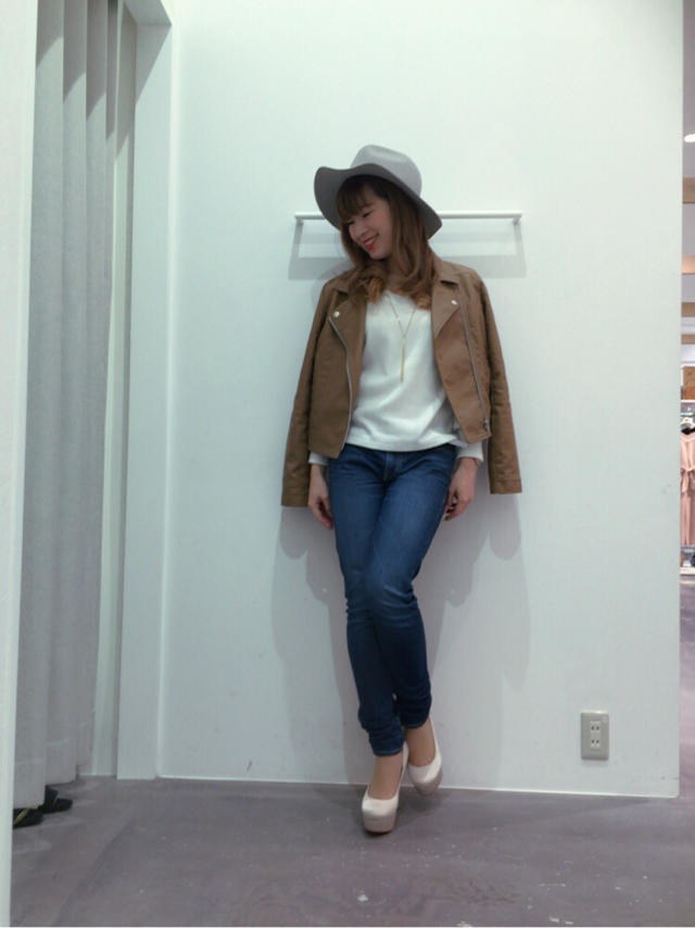 新作♡おうちで洗濯できるライダースジャケット♡本日の店頭code♡まみたす