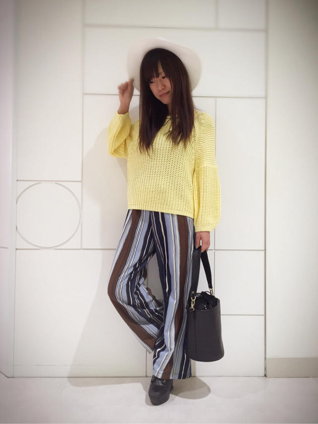 この春のoffスタイル！セシル一押しカラー♡♡オフショット♡♡しほみん