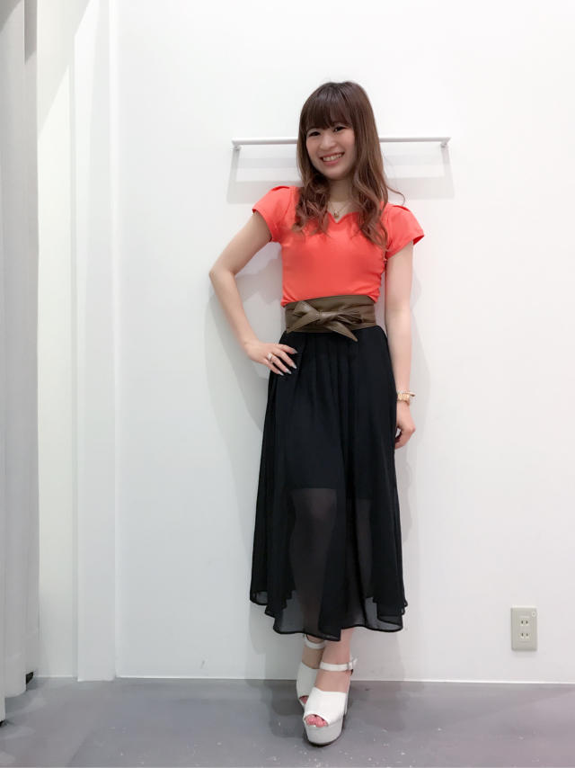 バックデザインに一目惚れ♡新作リブカットソー♡off shot♡まみたす