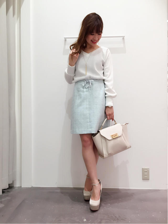 ❤new arrival❤綺麗めコーデ♡2wayスカート♡お気に入りnewパンプス♡まみたす