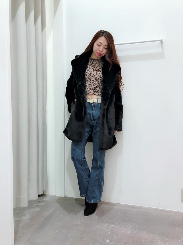 【coat collection vol.1】ちぃぽぽちゃん着用✨ボリュームファーコート❤️❤️オフショットあり