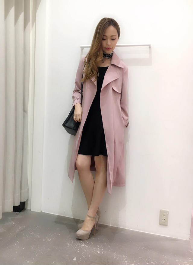 美シルエットワンピース❤️❤️大人気トレンチコート❤️❤️りさ