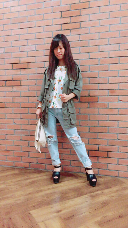 新作♡ミリタリージャケットが入荷いたしました！♡今年のラッキーカラーは？？？？しほみん♡