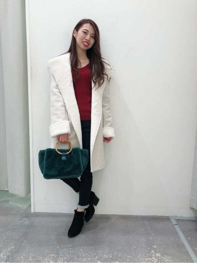 【ꫛꫀꪝ✧‧˚】毎年人気‼️ロングムートンコートが入荷❤️❤️❤️