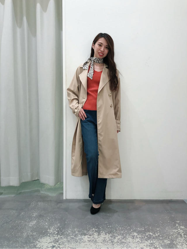 【ꫛꫀꪝ✧‧˚】1枚でオシャレ感満載✨バックプリーツトレンチコート❤️オフショットあり