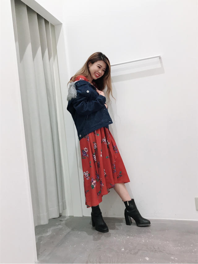 今季トレンド❤️甘×辛コーデ❤️りさ