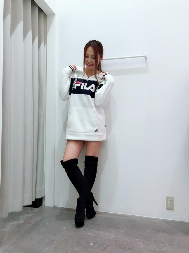 【FILA collaboration商品②】エキスポシティ人気Ｎｏ．1✨ボアチュニック❤️❤️オフショットあり