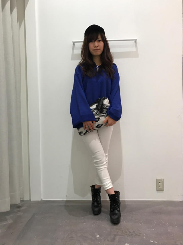 theカジュアル♡♡注目のブルーを使ったホヤホヤコーディネート♡♡しほみん