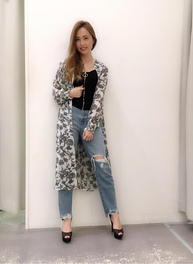 スタッフおすすめ❤️夏まで使えるガウンコーデのご紹介！！りさ✨