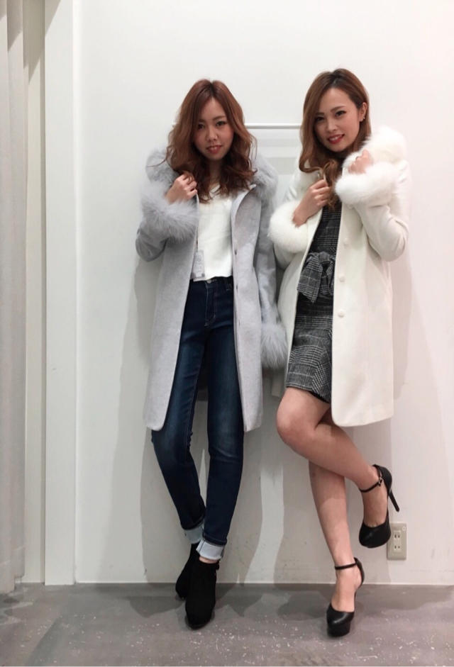 今年の本命コート‼︎♡お揃いで購入しましたっ♡あんな
