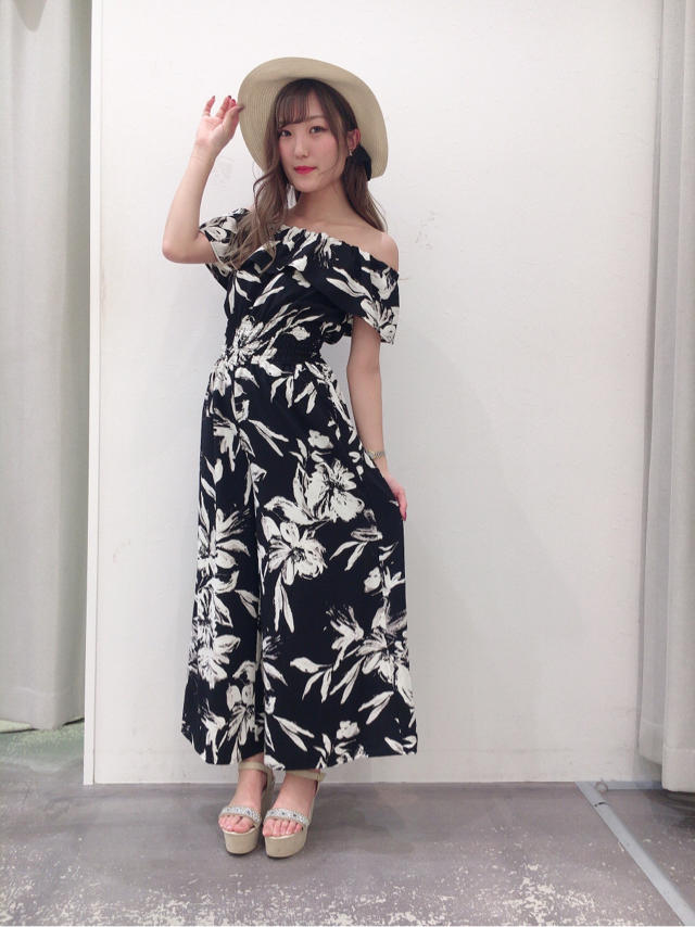 着心地抜群‼️ GWFIR ¥5000⁉️ 花柄オールインワンコーデ❤️❤️
