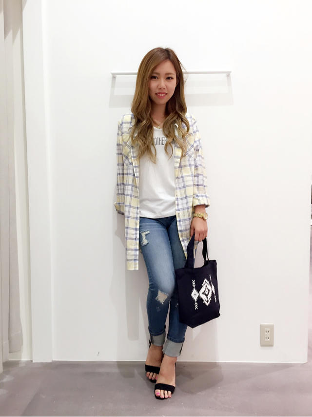 ♡シャツ×Tシャツ♡あんなhappybirthday
