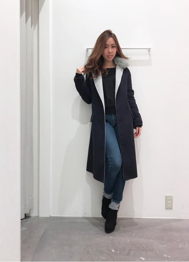 リバーシブルガウンコート♡今なら60%オフ！！♡あんな