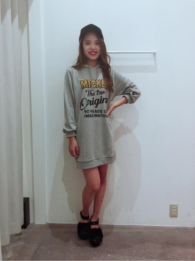 ミッキーコラボ商品 vol.2❤️❤️ チュニックパーカー❤️