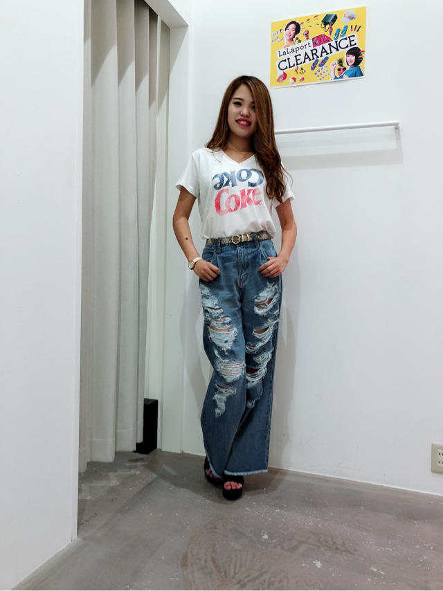 コカ・コーラコラボitem✨vol.1❤️ロゴTシャツ‼️