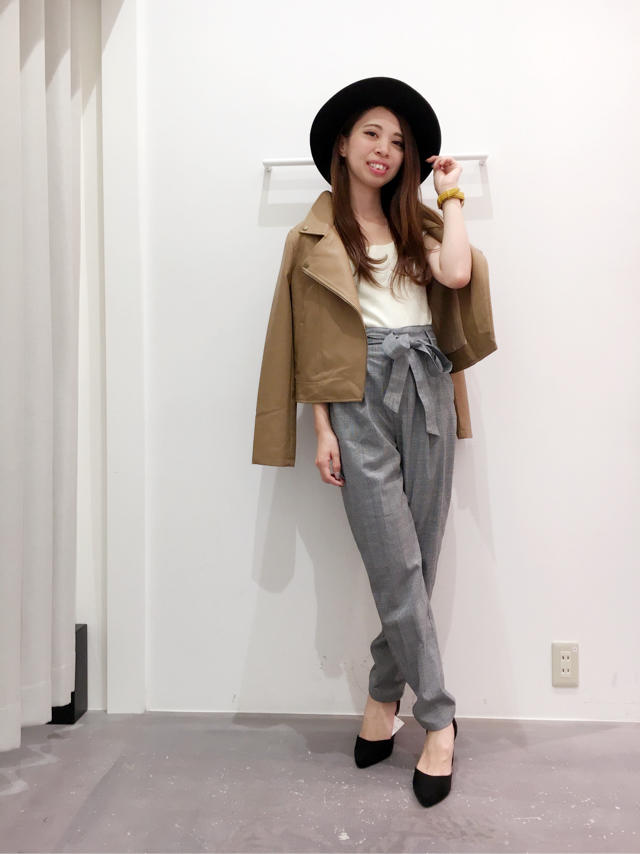 大人気！洗えるライダース入荷♡よしみん