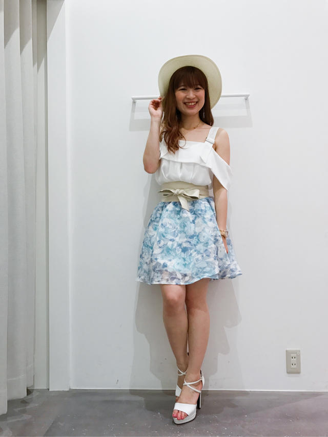 new arrival♡シフォン花柄スカート♡まみたす