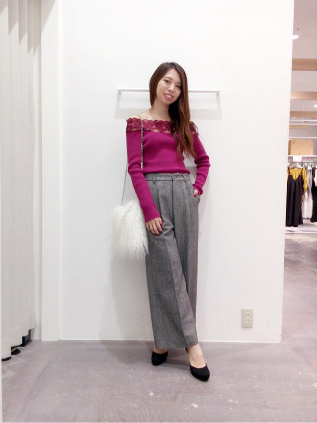 【New Arrival!.】美シルエットワイドパンツ＊完売カラーも再入荷！大人気トップス♡よしみん