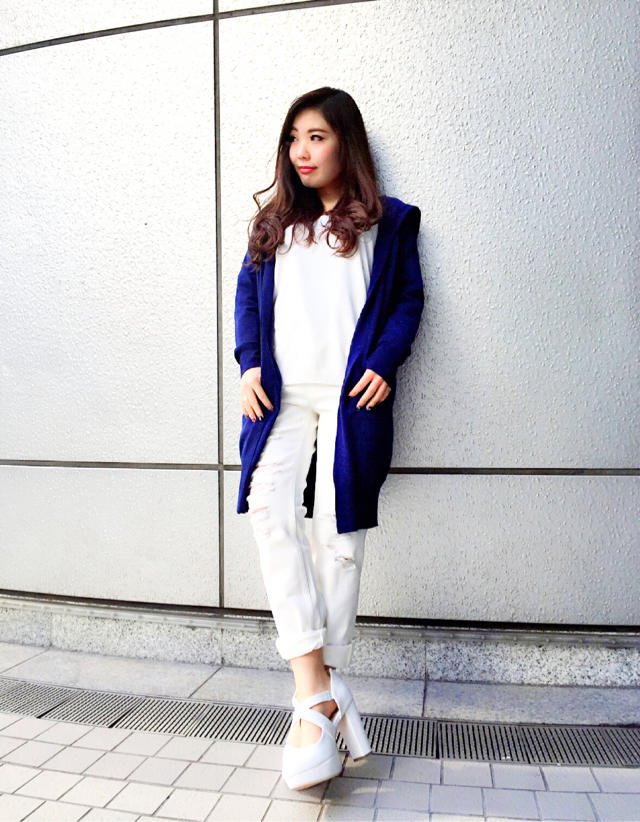s/s ロングカーデ♡まるきゅーラストブログ♡感謝のきもち♪やーま
