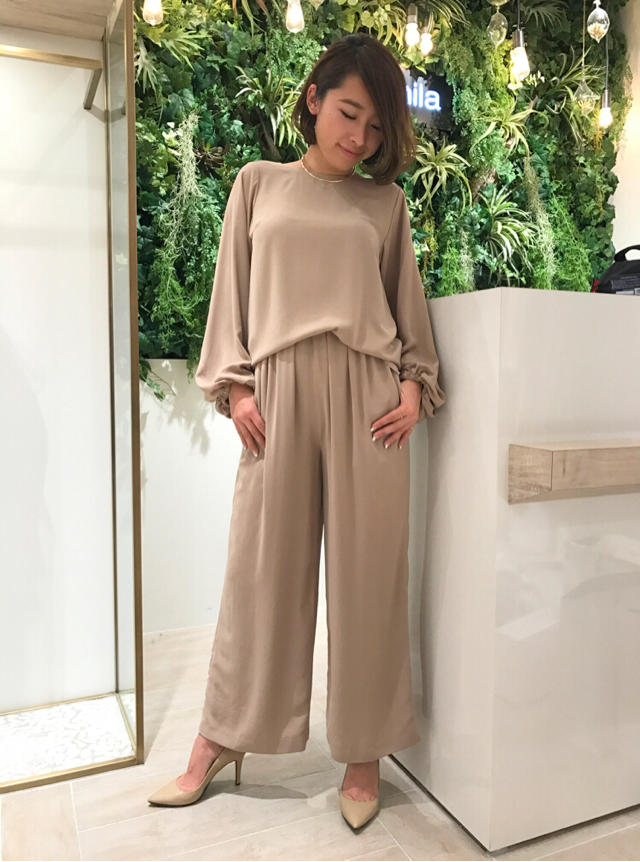 バルーン袖セットアップ♡