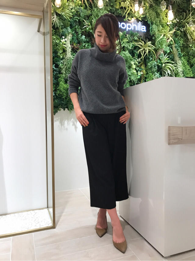 ニットコーディネート♡