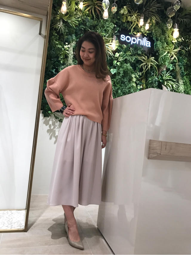 柔らか春コーデ♡