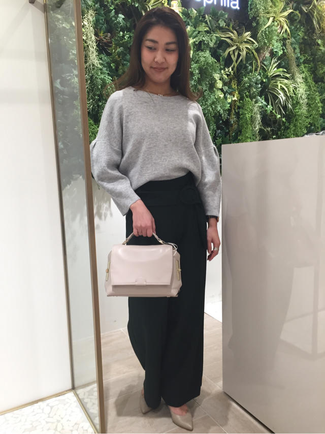ニット×パンツ♡コーディネート