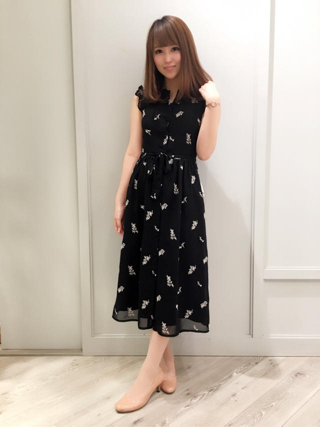人気の刺繍ロングワンピが再入荷♡RIHO