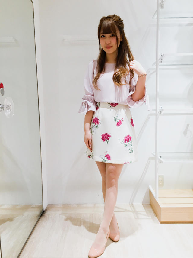 ブラウスの着回しご紹介♡RIHO