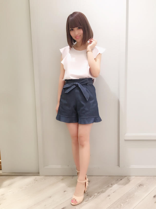 ショーパンだから安心♡GWのお出かけぴったりですよ♡MAMI