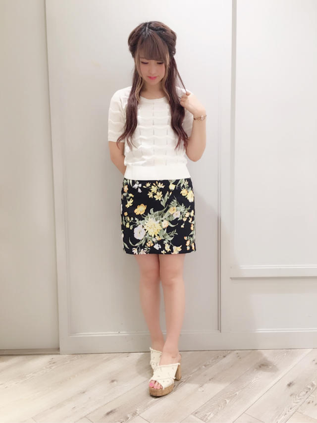 珍しいなみなみの編み目♡RIHO