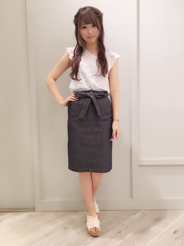 ♡総レースブラウスでキレイめカジュアル♡ERI