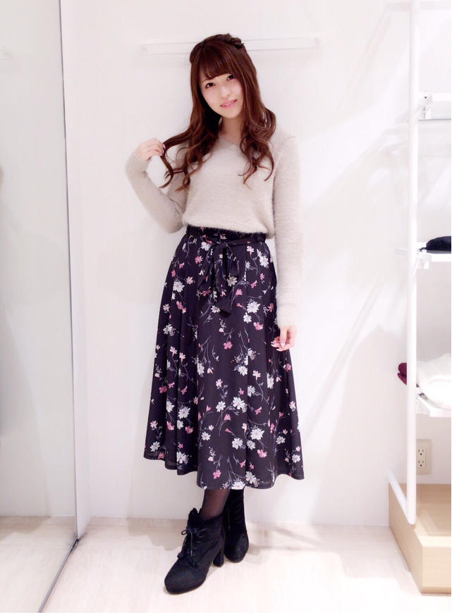 ♡バックスタイルも可愛いふわふわニット♡ERI