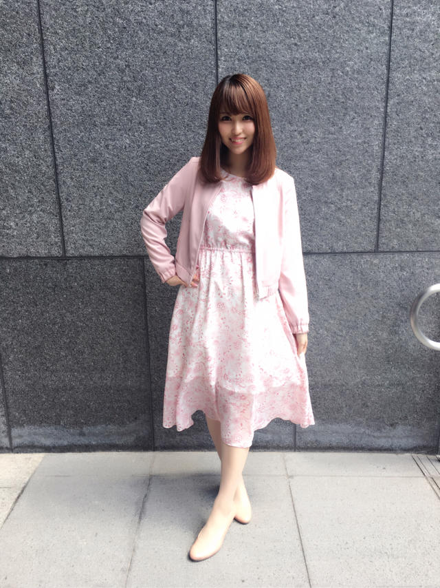 TGCにも登場!ペイズリー柄ワンピ♡RIHO