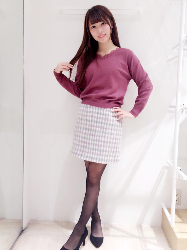 レースが可愛すぎる♡♡RIHO